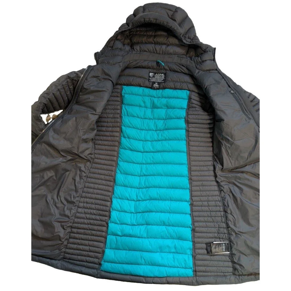 KUHL Women’s Charcoal Down Jacket Size Small